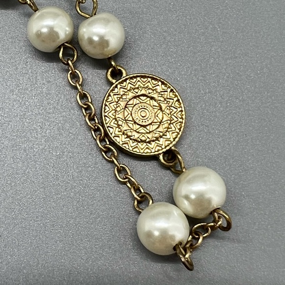 Midnight Cruise Glass Pearl Necklace - Picture 4 of 4